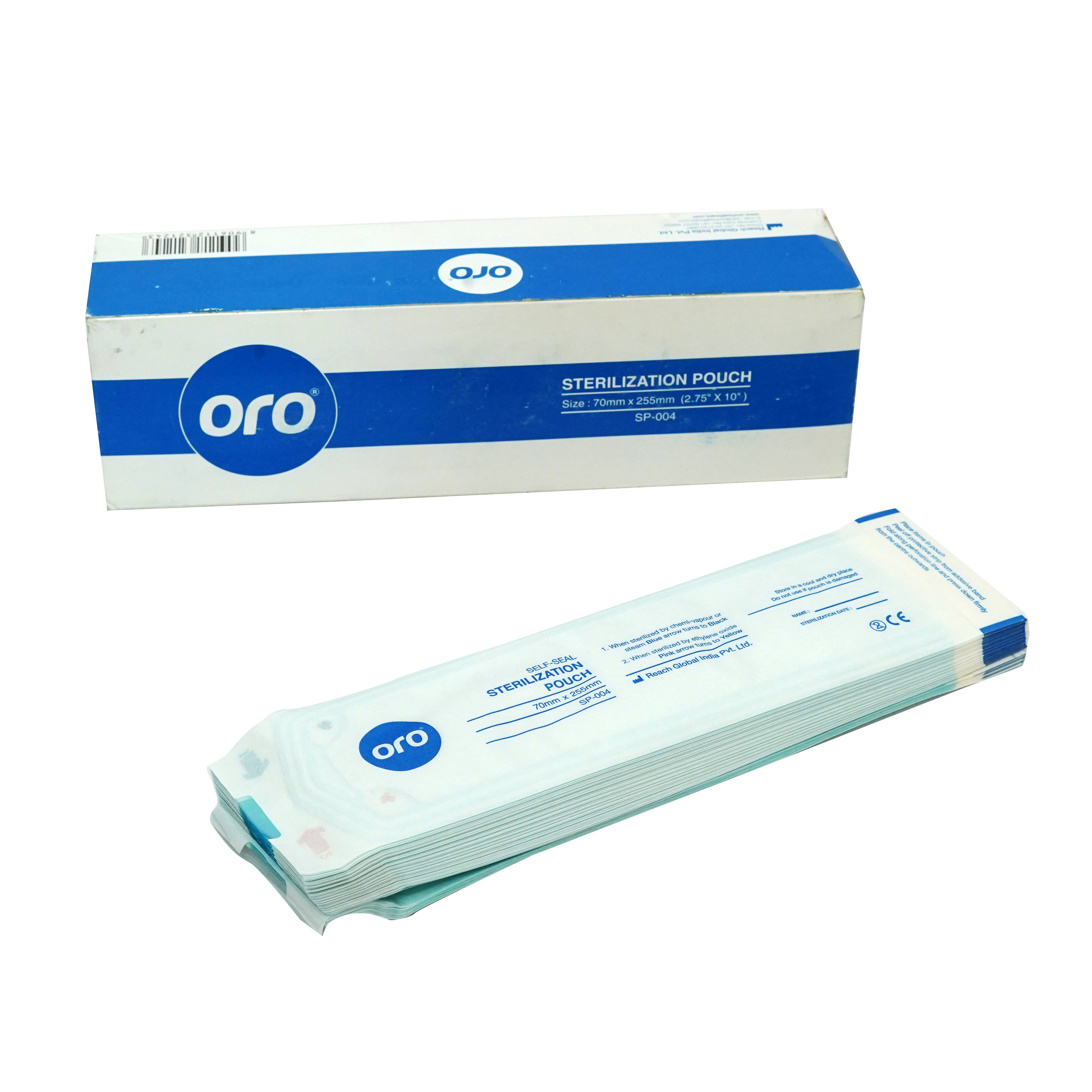 ORO Sterilization Pouches 70 X 255mm